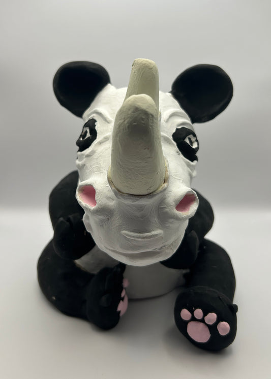 Alyssa Danielle- Black Rhino and Giant Panda