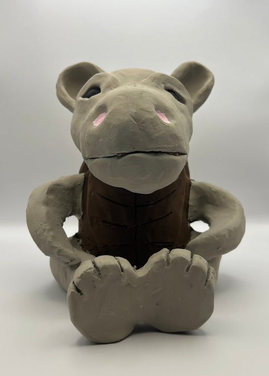 Alyssa Danielle- Hawksbill Turtle and Hippopotamus