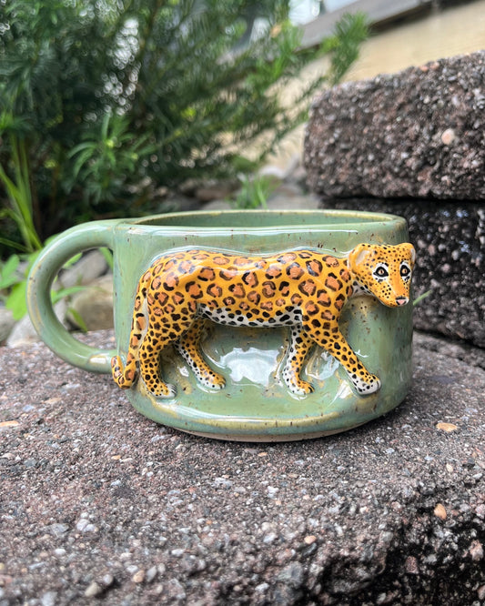 Lauren Hollowniczky- Amur Leopard Mug