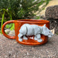 Lauren Hollowniczky- White Rhino Mug