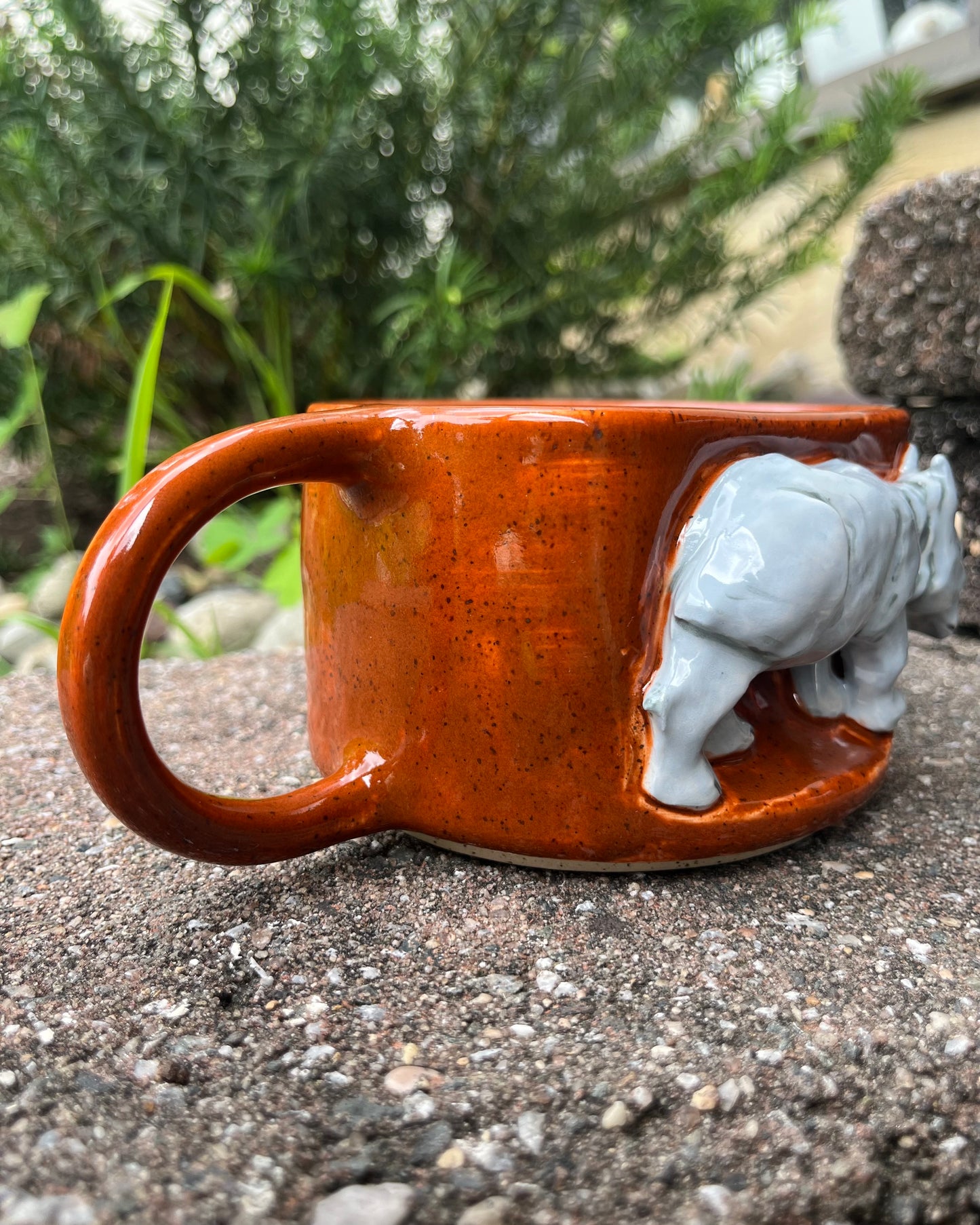 Lauren Hollowniczky- White Rhino Mug