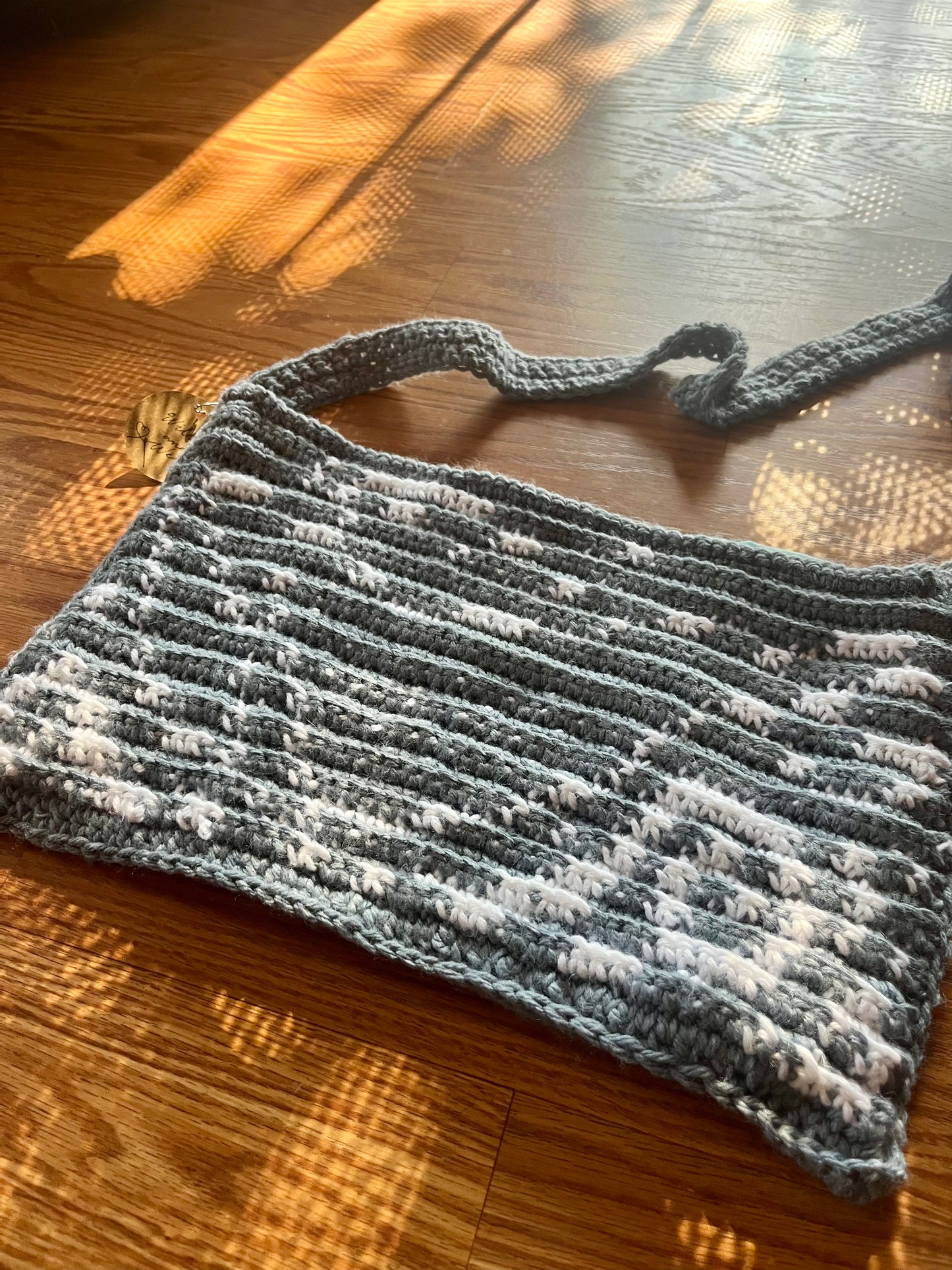 AJ Courtney- crocheted bag