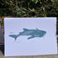 Gillian Ashenfelter- Pelagic Shark Trio Card Set