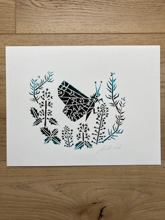 Joelle Cook- Island Marble Butterfly