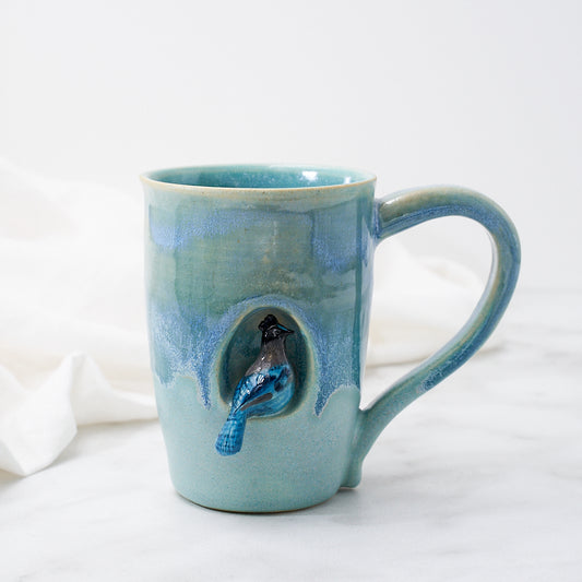 Sara Redpath- Steller's Jay Mug