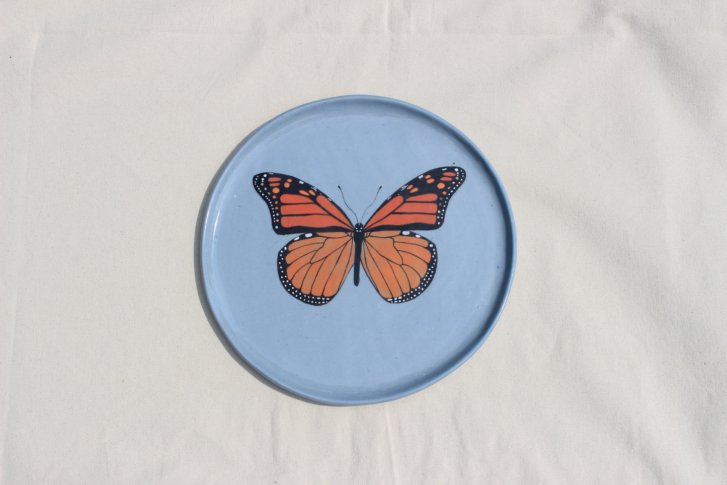 Brooke Welch- Monarch Butterfly Plates