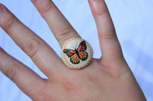 Brooke Welch- Monarch Butterfly Ring