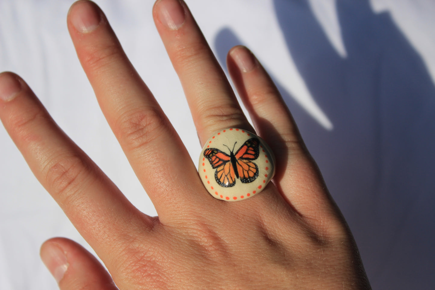 Brooke Welch- Monarch Butterfly Ring