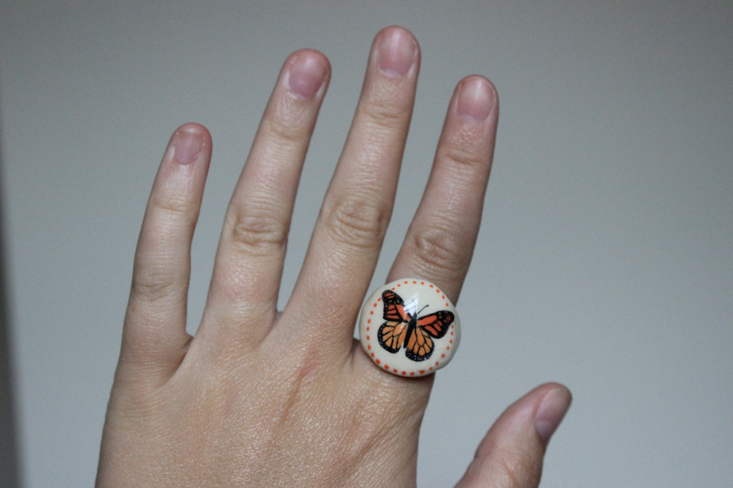 Brooke Welch- Monarch Butterfly Ring