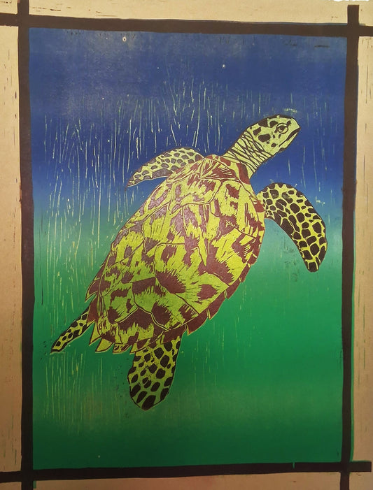 Nicole Chavez- Natural Hawksbill Sea Turtle