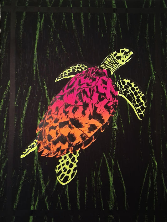 Nicole Chavez- Neon Hawksbill Sea Turtle