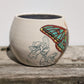 Melissa Rohrs- Spanish Moon Moth and Orchids Planter