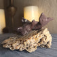 Amber Rae Malott- North Atlantic Right Whale Sculpture on Fossilized Coral