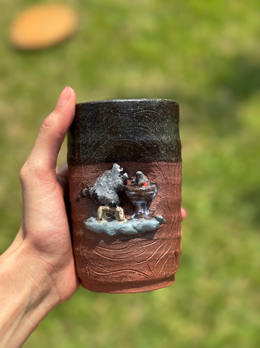 Natalia Cantu- Mischievous Raccoon Mug