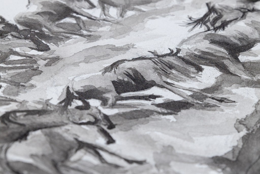 Annabel Schoen- The Mighty Wildebeest Migration (Original)