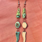 Tess O'Malley- American Alligator Earrings