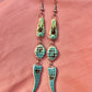 Tess O'Malley- American Alligator Earrings