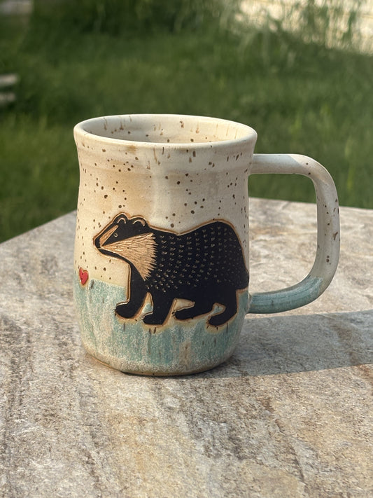 Anne Runkle- Badger Mug