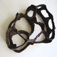 Dreaming Shell- Black Nest / Wall-mounted Ceramic Sculpture