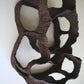 Dreaming Shell- Black Nest / Wall-mounted Ceramic Sculpture