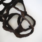 Dreaming Shell- Black Nest / Wall-mounted Ceramic Sculpture