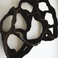 Dreaming Shell- Black Nest / Wall-mounted Ceramic Sculpture