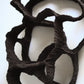 Dreaming Shell- Black Nest / Wall-mounted Ceramic Sculpture