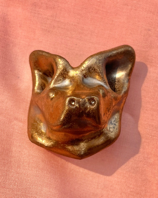 Tess O'Malley- Florida Bonneted Bat sculptural magnet