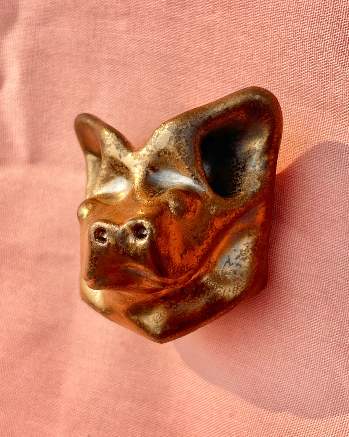 Tess O'Malley- Florida Bonneted Bat sculptural magnet