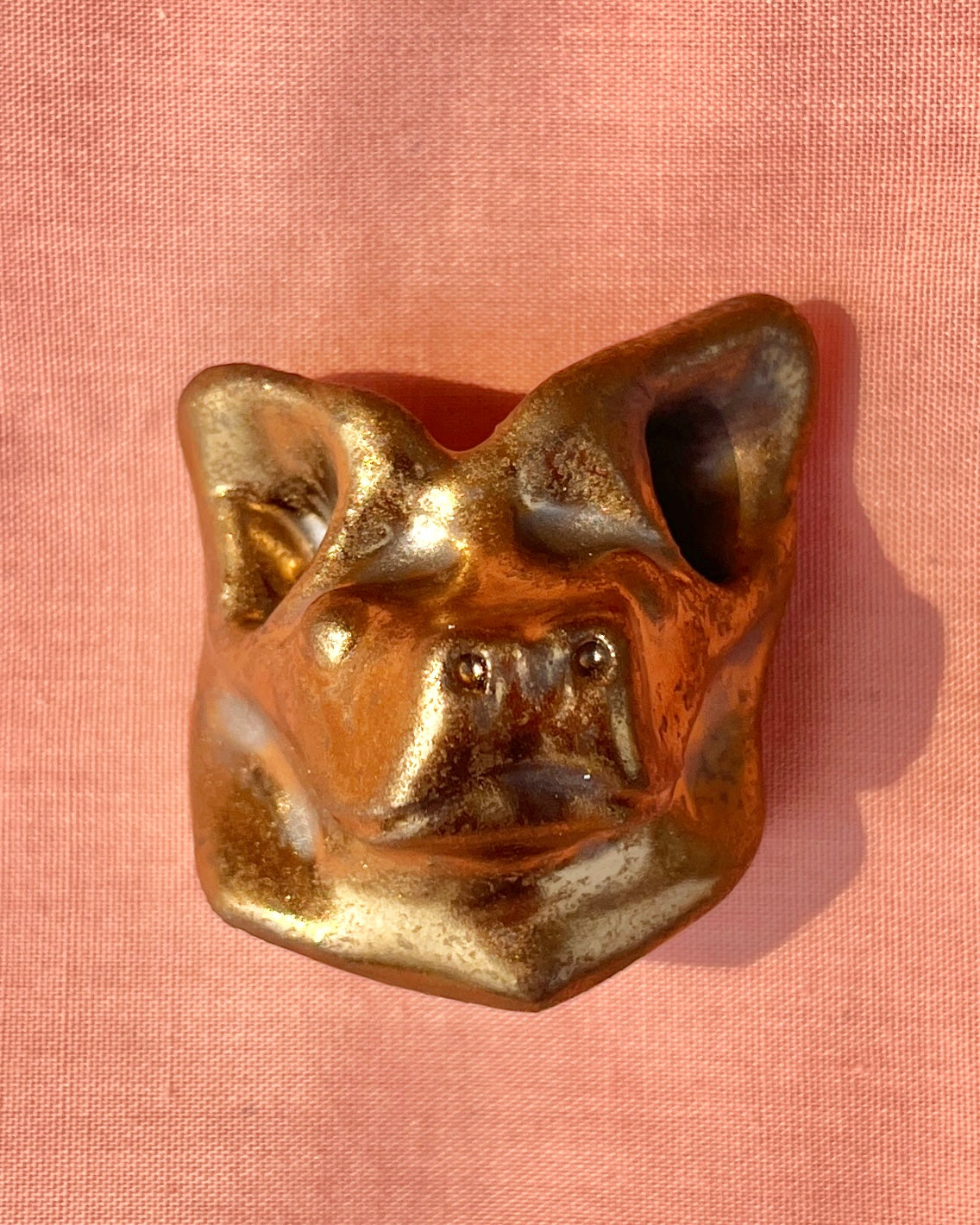 Tess O'Malley- Florida Bonneted Bat sculptural magnet