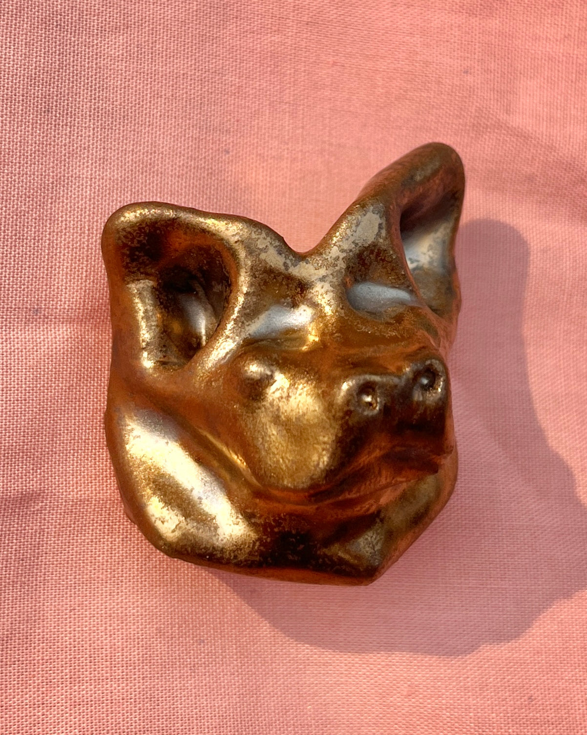 Tess O'Malley- Florida Bonneted Bat sculptural magnet