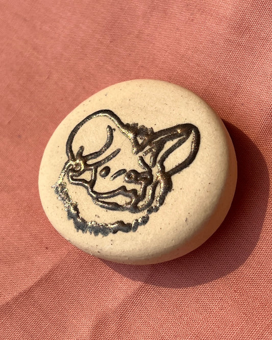 Tess O'Malley- (SECOND) Florida Bonneted Bat portrait magnet