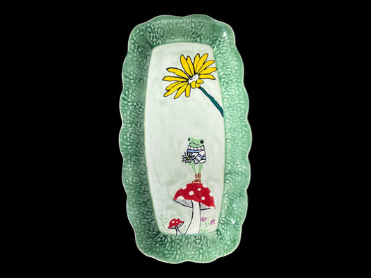 Missy Niemeyer- Garden Frog Platter