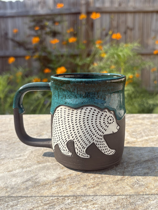 Anne Runkle- Left-Handed Bear Mug