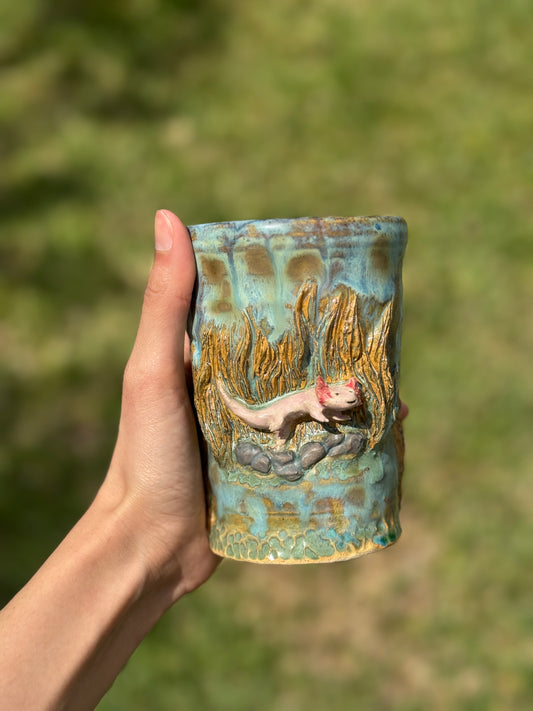 Natalia Cantu- Axolotl Mug