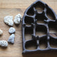 Dreaming Shell- The View / Black Clay Ceramic Curiosity Cabinet