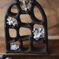Dreaming Shell- The View / Black Clay Ceramic Curiosity Cabinet